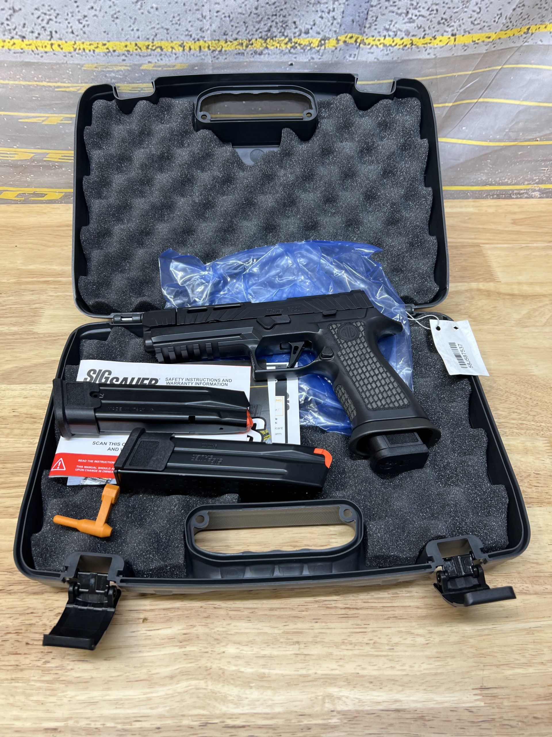 SIG SAUER P320 SPECTRE COMP BLACKOUT 9MM 21 rounds - USED - Image 4