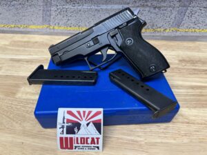 Sig Sauer P225 Zurich Switzerland Police Pistol with Case 9mm - USED SURPLUS